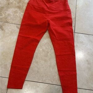 Beyond Yoga Women's Red Pants